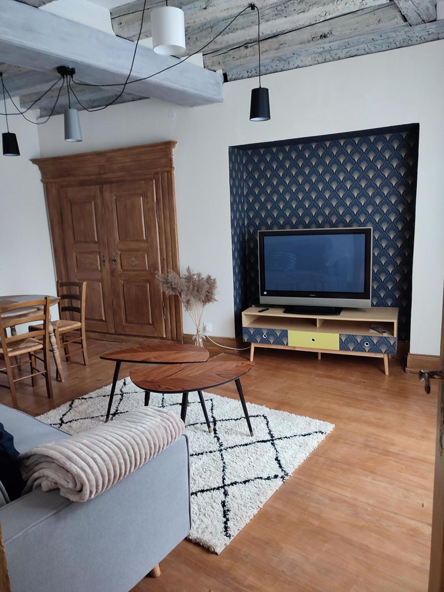 Chaleureux 3 Pieces Au Centre De Appartement *
